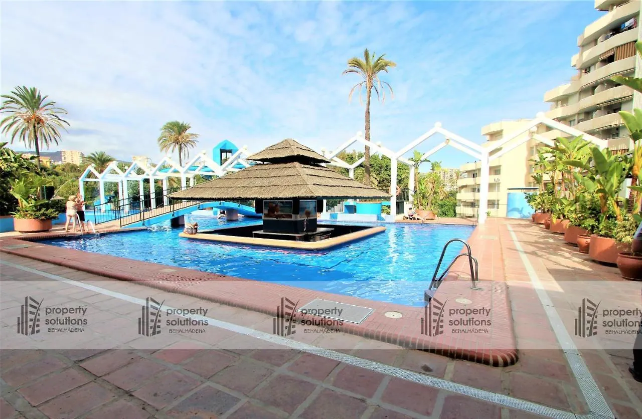 Apartamento 812 Benalbeach. 1ºlinea De Playa. Vistas A La Piscina Y La Montana. Benalmádena