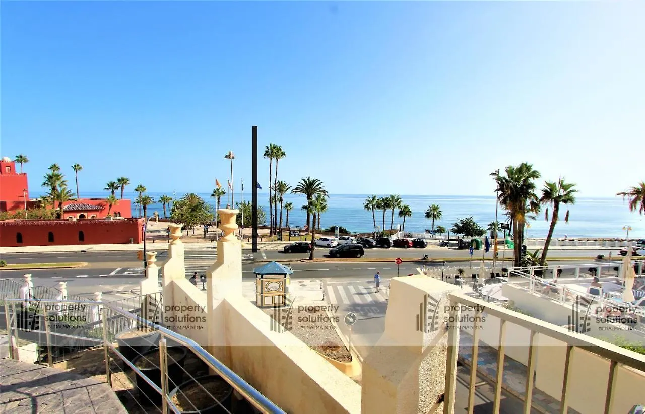 812 Benalbeach. 1ºlinea De Playa. Vistas A La Piscina Y La Montana. ベナルマデナ