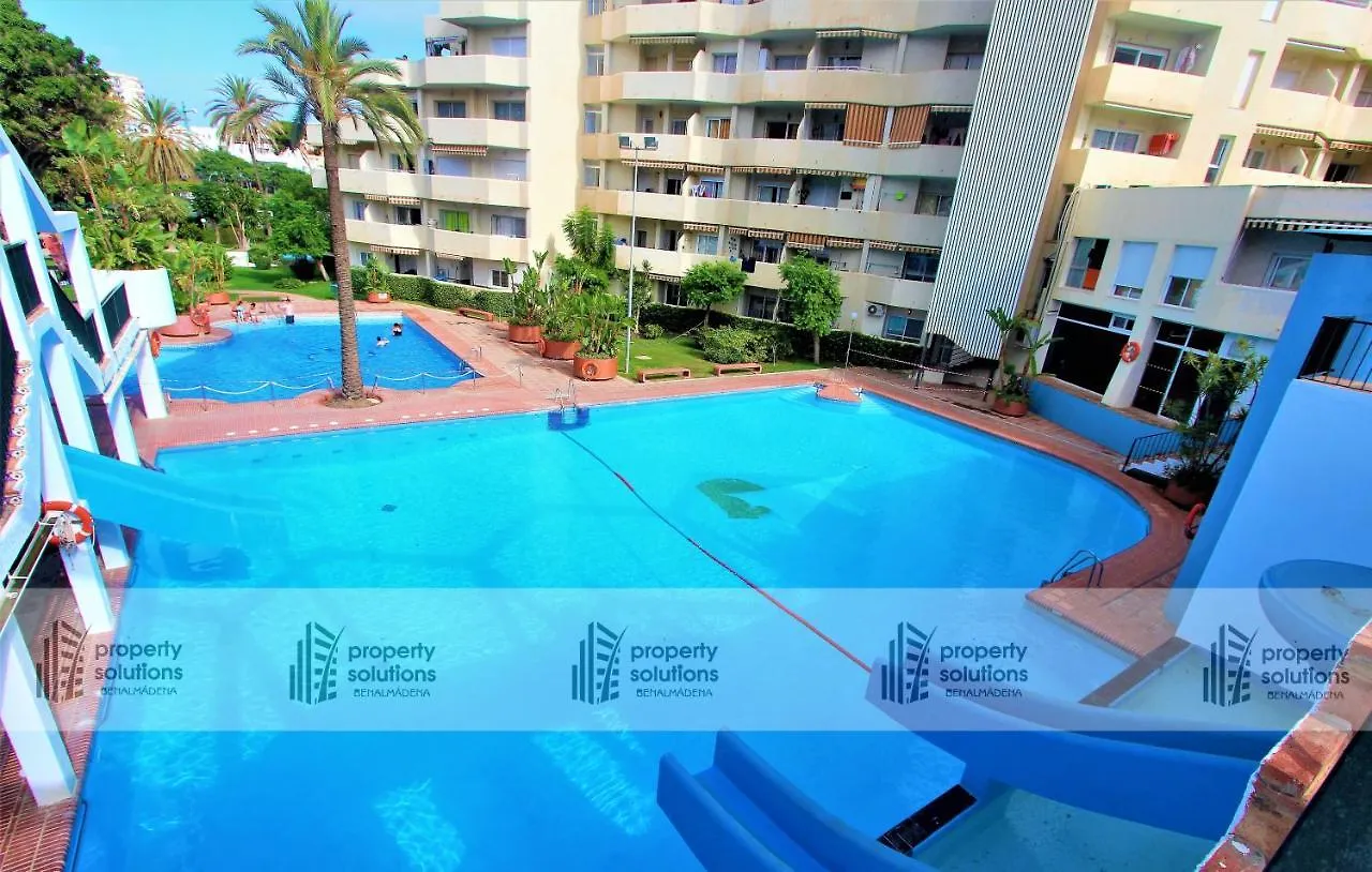 アパート 812 Benalbeach. 1ºlinea De Playa. Vistas A La Piscina Y La Montana. ベナルマデナ